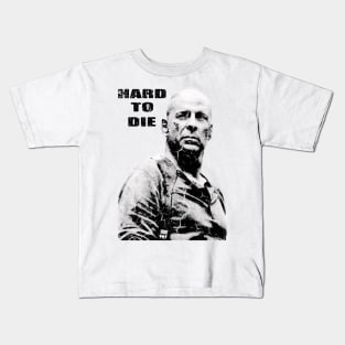 WHITE HARD TO DIE Kids T-Shirt